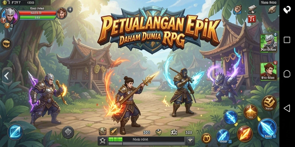 Tampilan gameplay F7F7 yang epik dan mendebarkan.