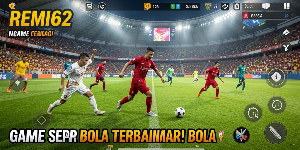 Gameplay intens REMI62 dengan strategi tim di lapangan.