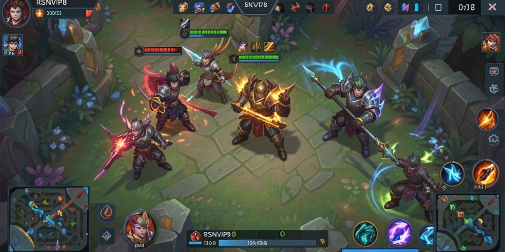 Screenshot gameplay aksi seru di RSNVIP8.